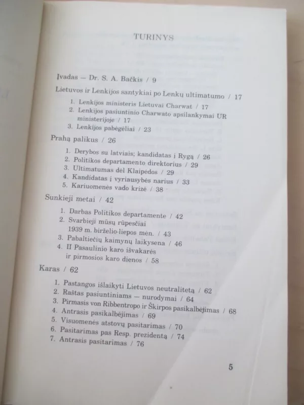 Lietuvos nepriklausomybės netenkant - Edvardas Turauskas, knyga 6