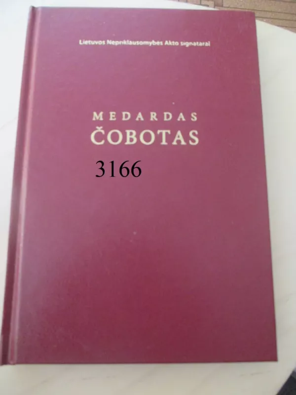 Medardas Čobotas - Gražina Dagytė, knyga 2