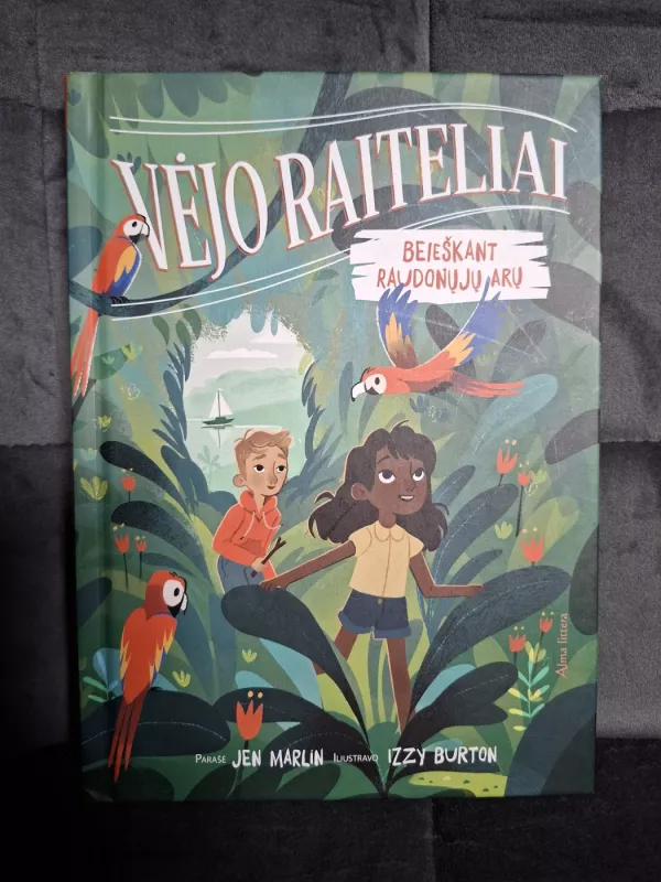 Vėjo raiteliai. Beieškant raudonųjų arų - Jen Marlin, knyga 2