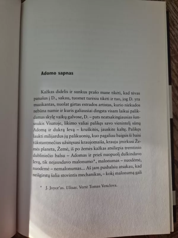 Doriforė - Sigitas Parulskis, knyga 5