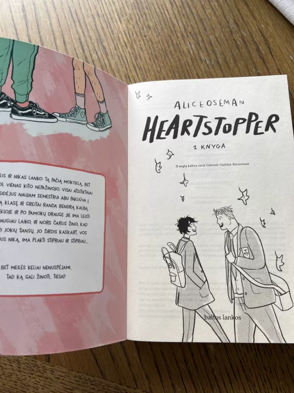 Heartstopper. 1 knyga - Alice Oseman, knyga 6