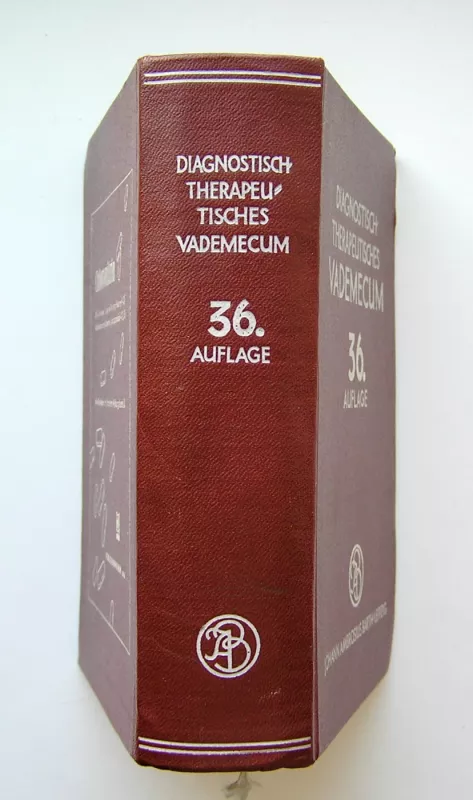 Diagnostisch-therapeutisches Vademecum - von W. Catel, R. Frühwald, knyga 4