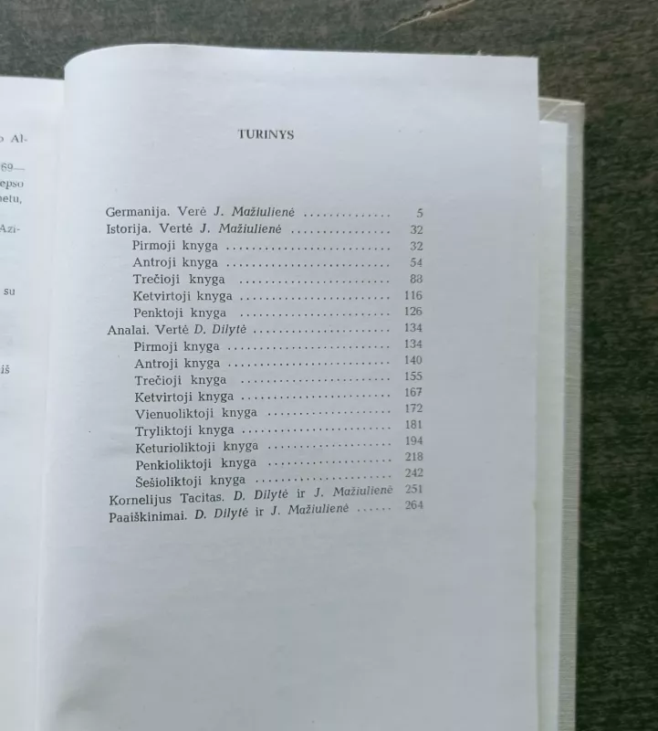 Rinktiniai raštai. Publijus Kornelijus Tacitas (skaityta knyga) - Publijus Kornelijus Tacitas, knyga 4