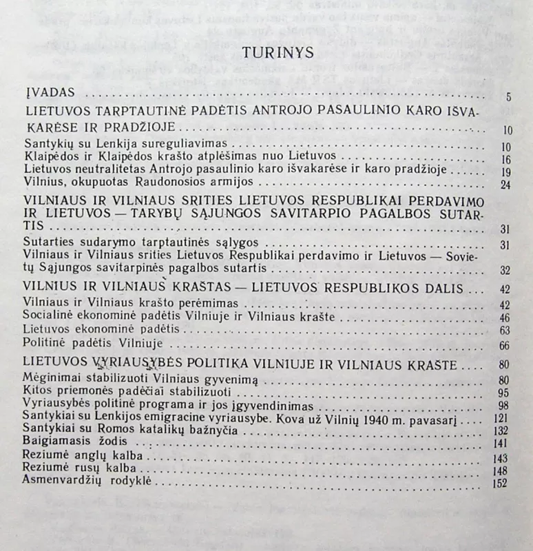Vilniaus istorijos atkarpa 1939-1940 - Regina Žepkaitė, knyga 5