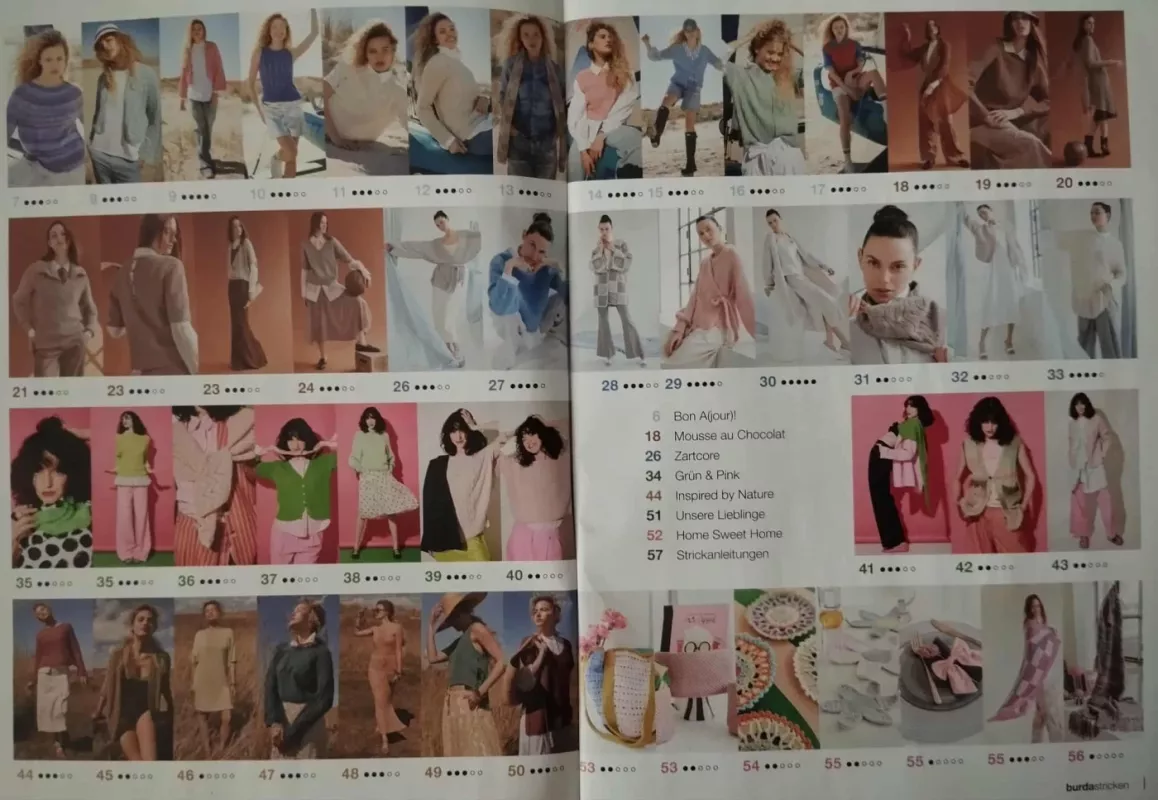 Burda 2025/03 stricken - Burda, knyga 3