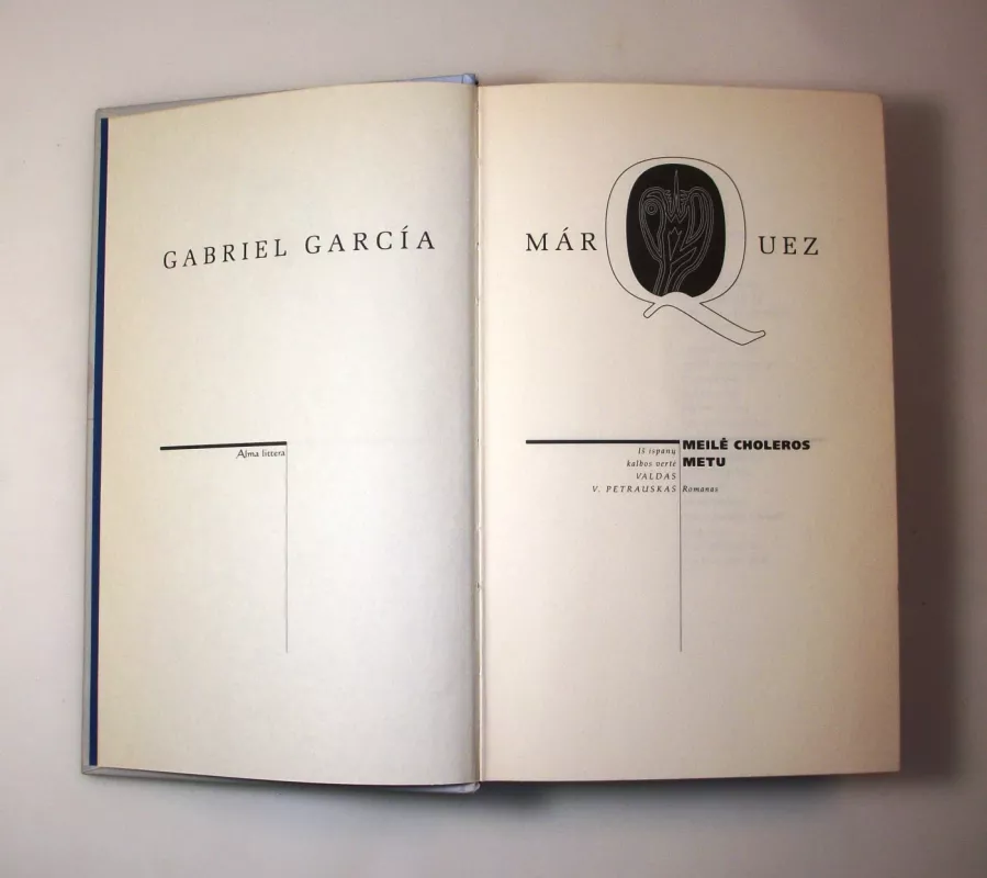 Meilė choleros metu - Gabriel Garcia Marquez, knyga 4