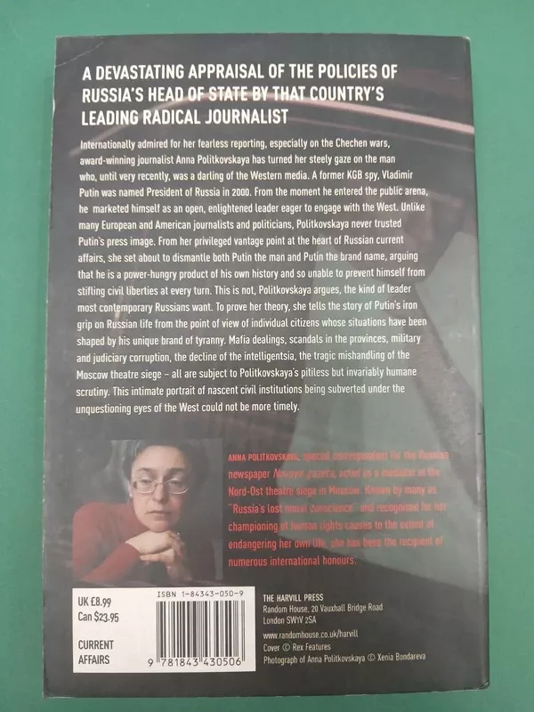 Putin's Russia - Anna Politkovskaya, knyga 3