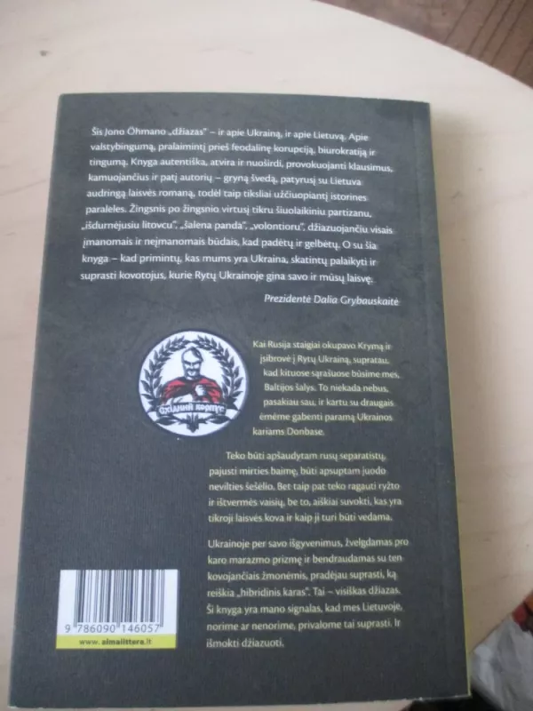 DONBASO DŽIAZAS - Jonas Ohman, knyga 4