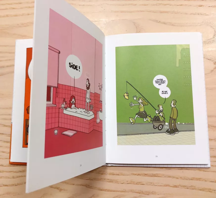 Tote Sprache: Cartoons auf Latein (German edition) Mirusi kalba: animaciniai filmukai lotynų kalba - Joscha Sauer, Flix, Ralph Ruthe, knyga 6