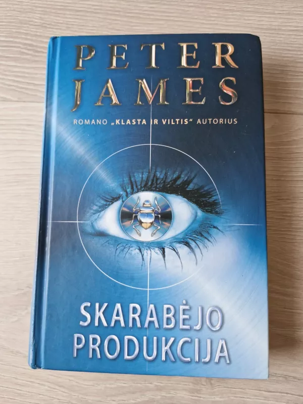 Skarabėjo produkcija - Peter James, knyga 2