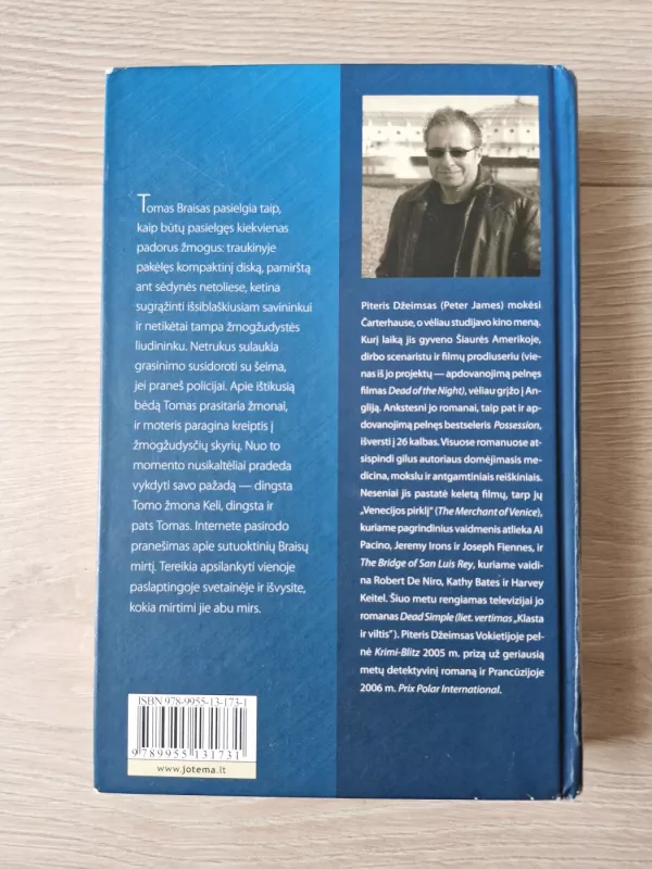 Skarabėjo produkcija - Peter James, knyga 3