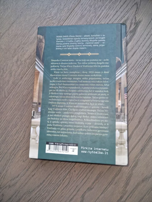 Centrinė stotis - Fiona Davis, knyga 6