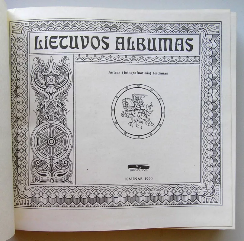 Lietuvos albumas - Autorių Kolektyvas, knyga 3