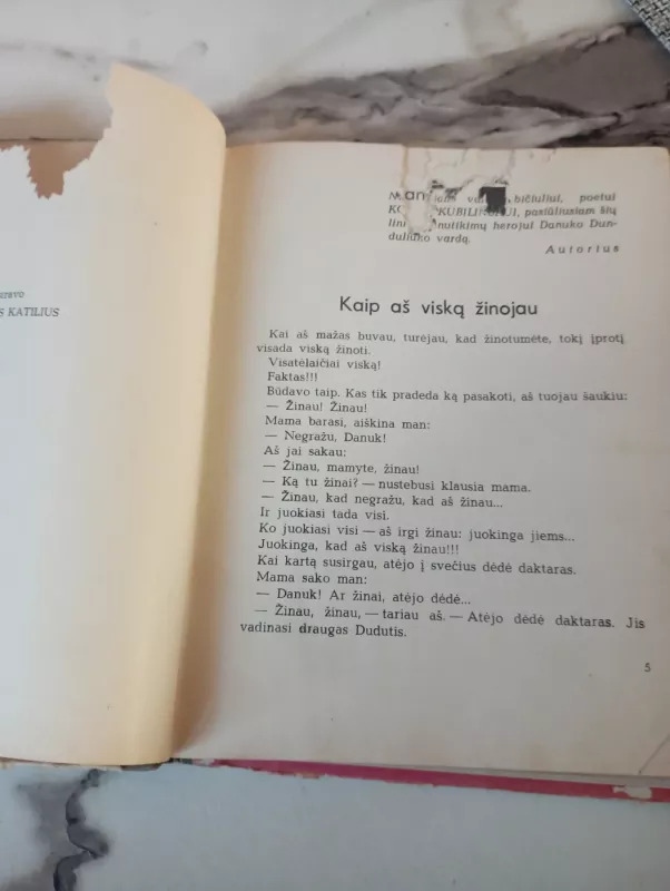 Danukas Dunduliukas - Vytautas Misevičius, knyga 2