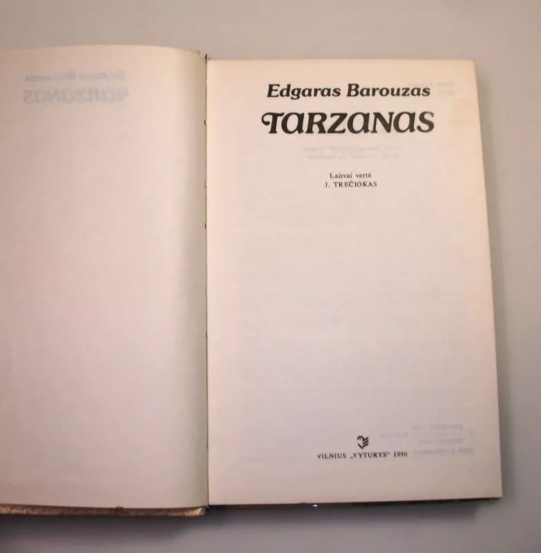 Tarzanas - Barouzas Edgaras, knyga 4
