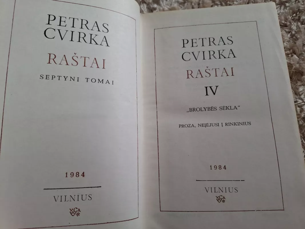 Petras Cvirka Raštai - Petras Cvirka, knyga 3