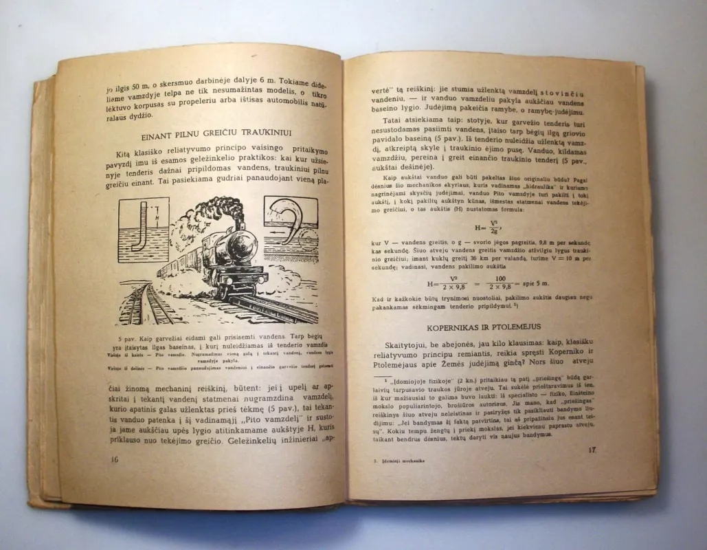 Įdomioji mechanika - J.I. Perelmanas, knyga 6