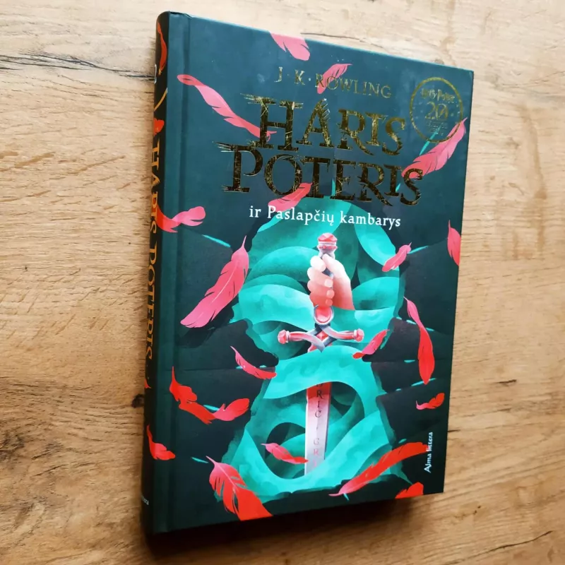 Haris Poteris ir Paslapčių kambarys - J.K Rowling, knyga 2