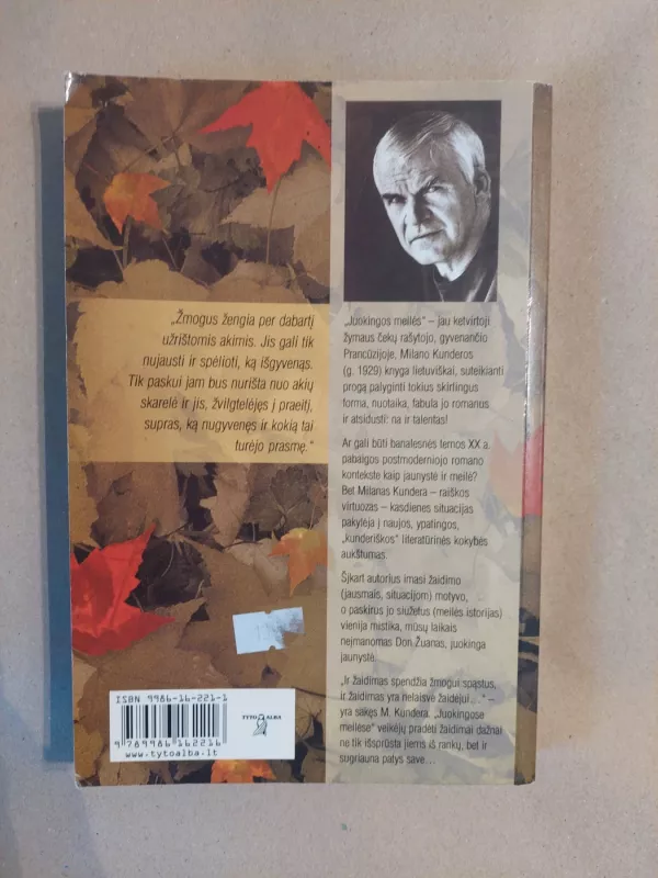 Juokingos meilės - Milan Kundera, knyga 3
