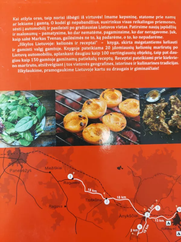 Iškylos Lietuvoje: kelionės ir receptai - Vytautas Kandrotas, knyga 3
