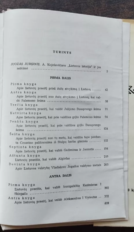 Lietuvos istorija (skaityta knyga) - Albertas Vijūkas-Kojelavičius, knyga 5