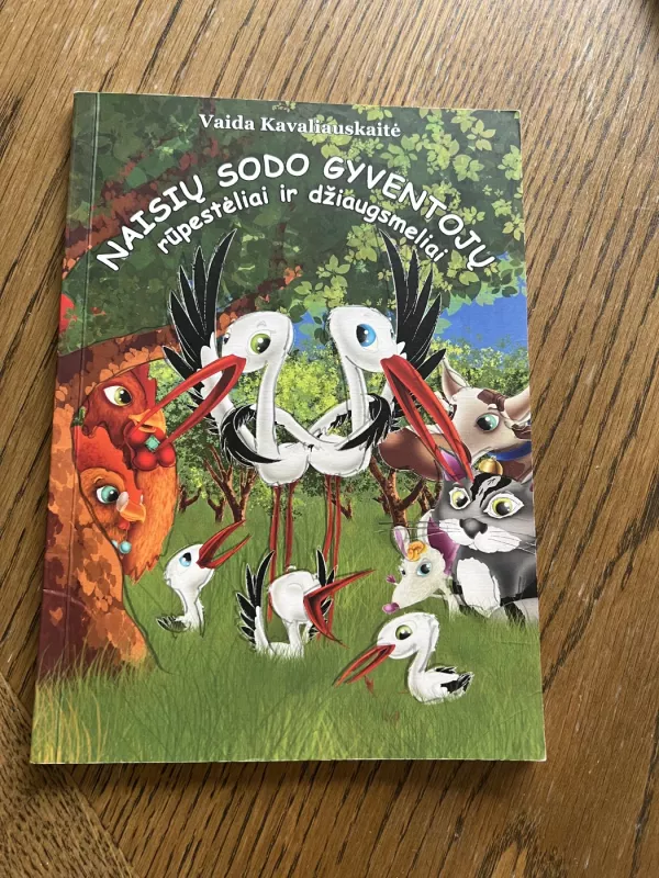 Naisių sodo gyventojų rūpestėliai ir džiaugsmeliai - Vaida Kavaliauskaitė, knyga 2