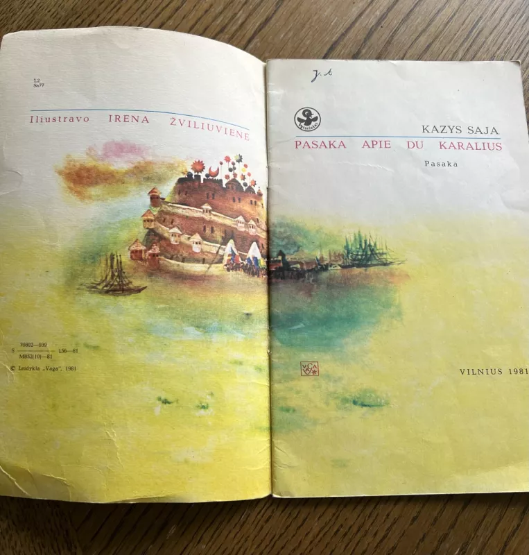 Pasaka apie du karalius - Kazys Saja, knyga 5