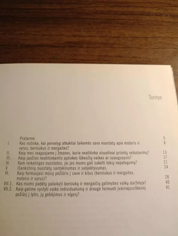 Mergaitės ir berniukai viename pasaulyje - Birutė Jakubkaitė, knyga 5