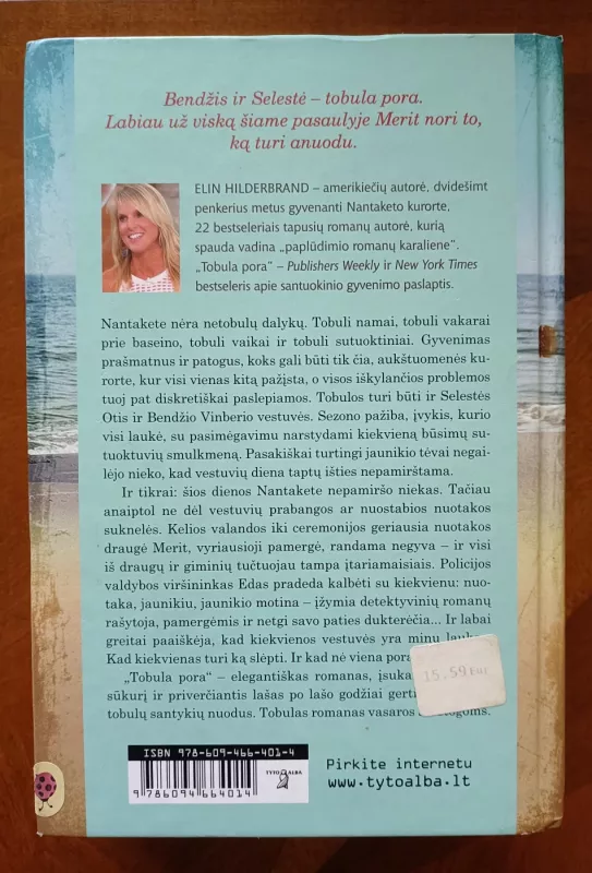 Tobula pora - Elin Hilderbrand, knyga 3