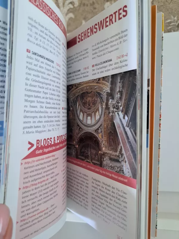 Roma, kelionių vadovas vokiečių.kl. - Marco Polo, knyga 4