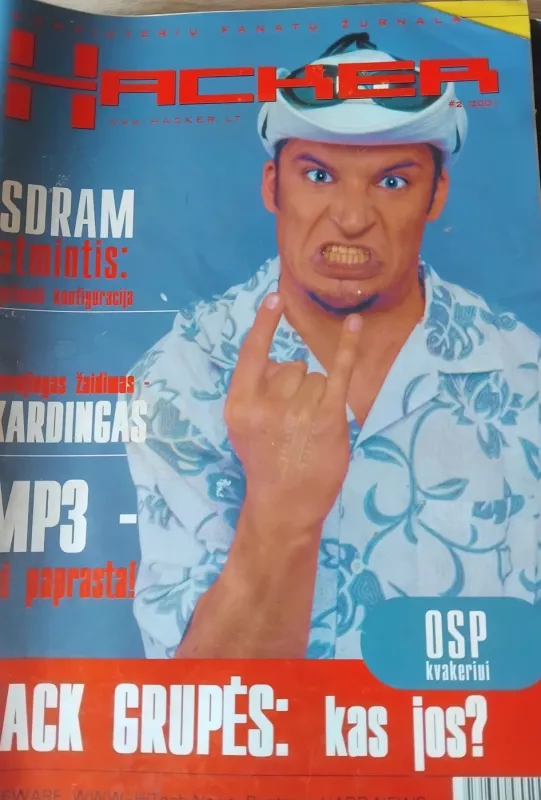 HACKER LT - autorių kolektyvas, knyga 3