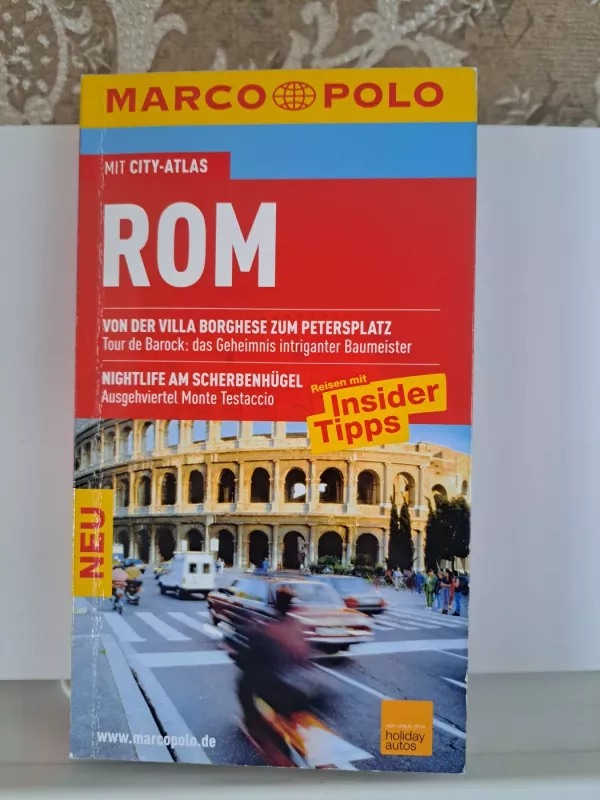 Roma, kelionių vadovas vokiečių.kl. - Marco Polo, knyga 2