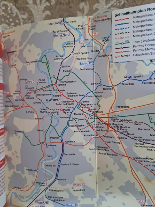 Roma, kelionių vadovas vokiečių.kl. - Marco Polo, knyga 6