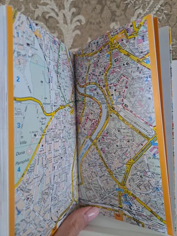 Roma, kelionių vadovas vokiečių.kl. - Marco Polo, knyga 5