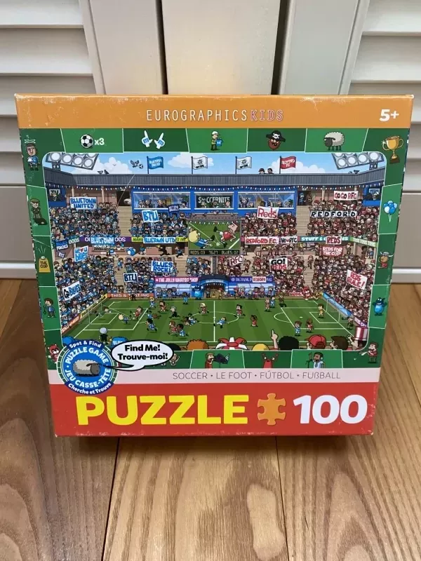 Dėlionė "Futbolas" 100 detalių - , stalo žaidimas 2