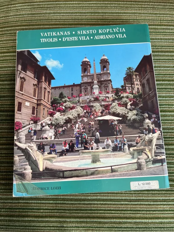 Roma Vatikanas - Siksto koplyčia - F. C. Pavilo, knyga 3