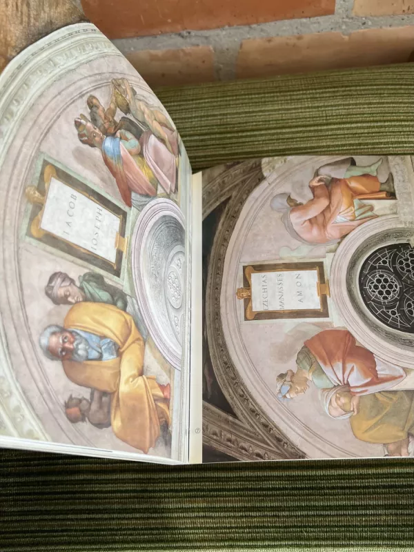 Roma Vatikanas - Siksto koplyčia - F. C. Pavilo, knyga 5