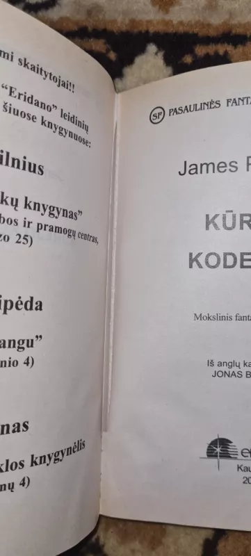 Kūrėjo kodeksas (295) - James P. Hogan, knyga 3