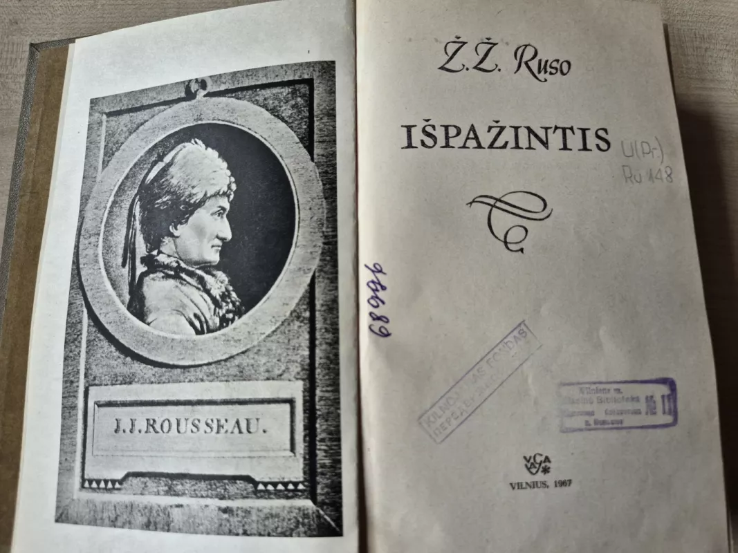 Išpažintis - J. J. Rousseau, knyga 3