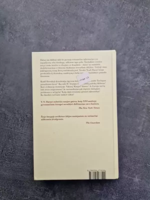 21 pamoka XXI amžiui - Yuval Noah Harari, knyga 3