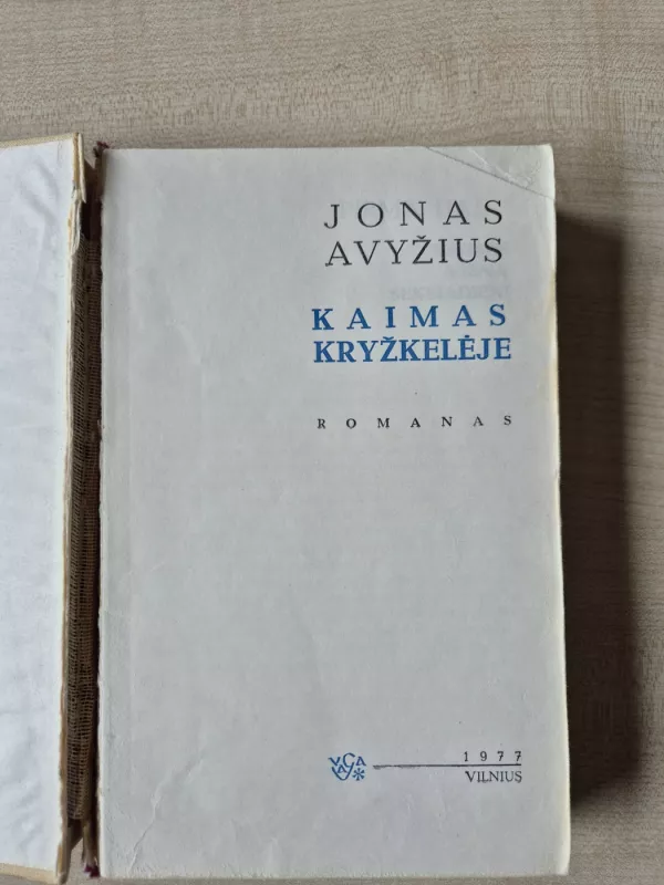 Kaimas kryžkelėje. Degimai - Jonas Avyžius, knyga 3