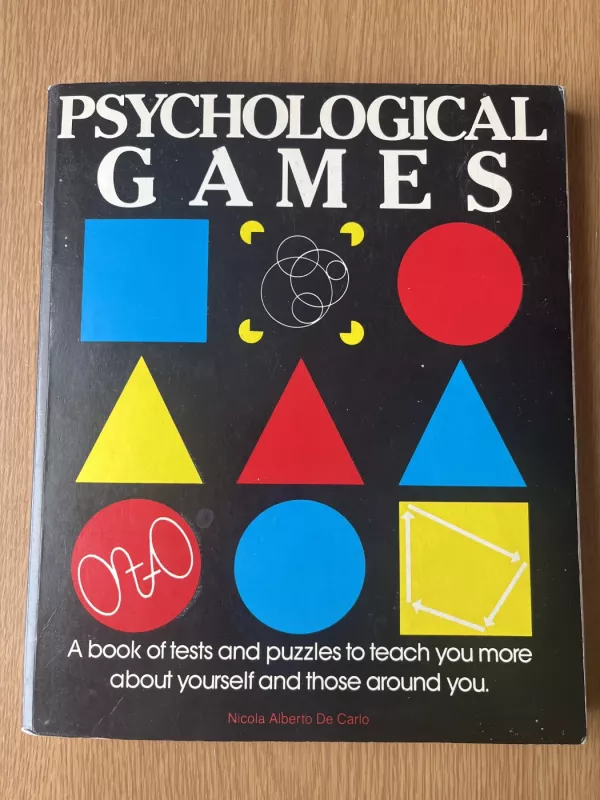 Psychological games - N. A. De Carlo, knyga 2