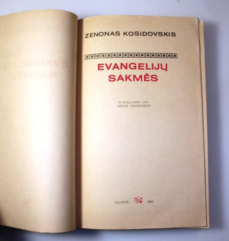 Evangelijų sakmės - Zenonas Kosidovskis, knyga 4