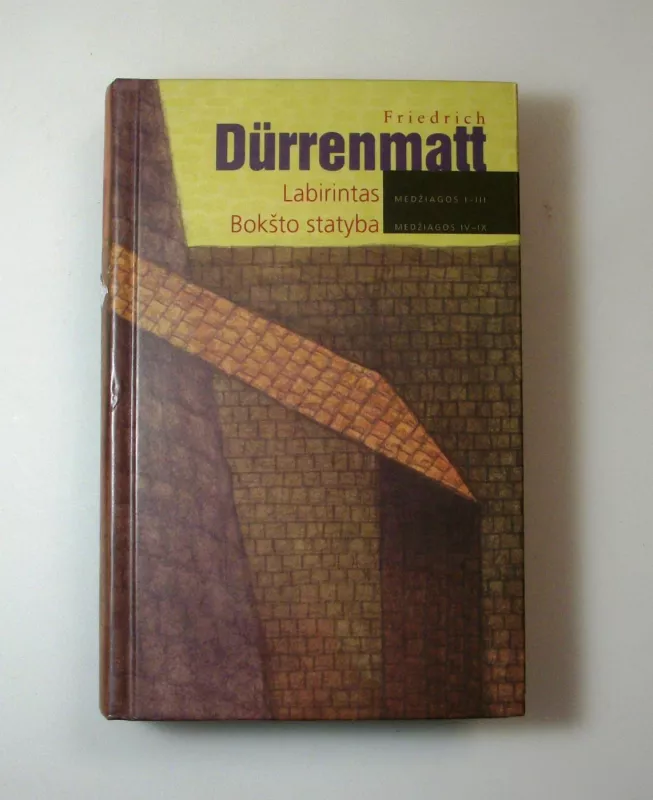 Labirintas. Bokšto statyba - Friedrich Durrenmatt, knyga 2