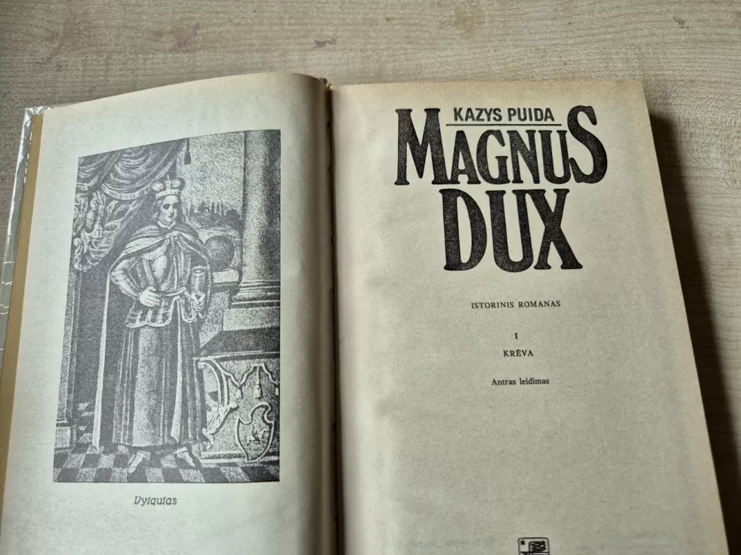 Magnus Dux - Kazys Puida, knyga 3