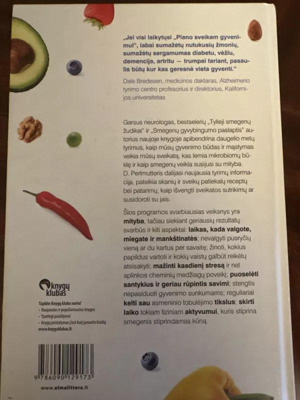 Planas Sveikam Gyvenimui - David Perlmutter, knyga 3