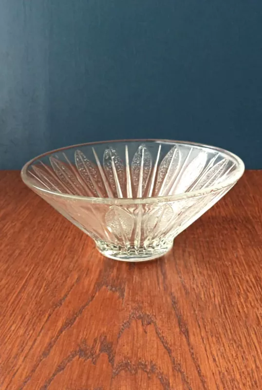 Raižyto stiklo stiklinis dubuo-salotinė - , namai ir interjeras 2