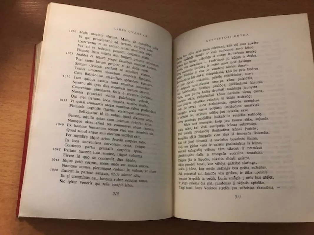 Apie daiktų prigimtį - Lukreciju s, knyga 6