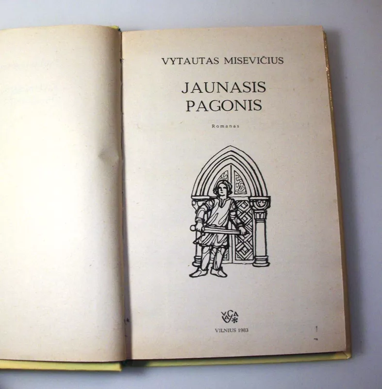 Jaunasis pagonis - Vytautas Misevičius, knyga 4