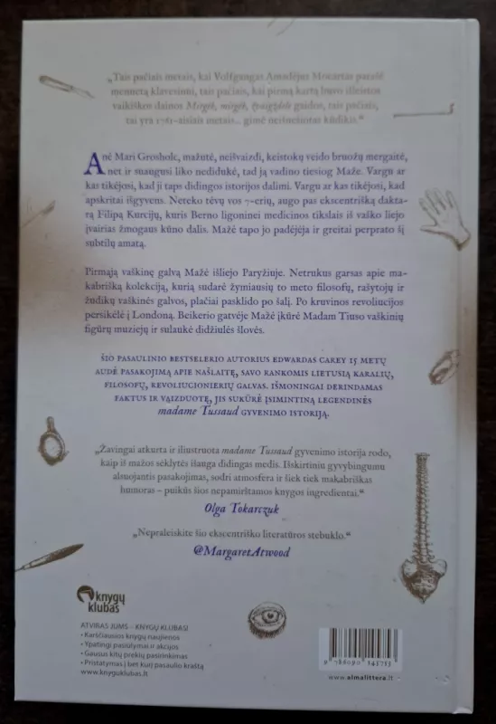 Mažė - Edward Carey, knyga 4